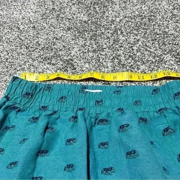 Loft Outlet Skirt Womens Petite Sp Green Mid Length Linen Blend Bottom - Picture 5 of 8